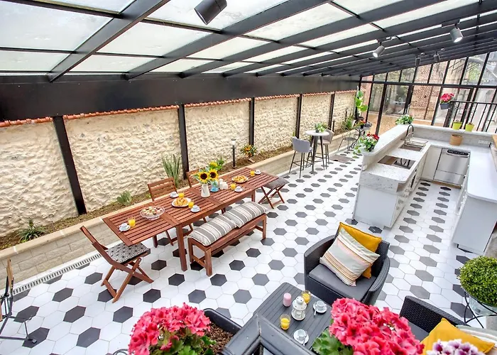 De Luxe Particulier Hammam Sauna Gym - Perche Willa Tourouvre au Perche